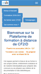 Mobile Screenshot of cf2idformation.fr