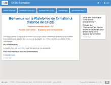 Tablet Screenshot of cf2idformation.fr